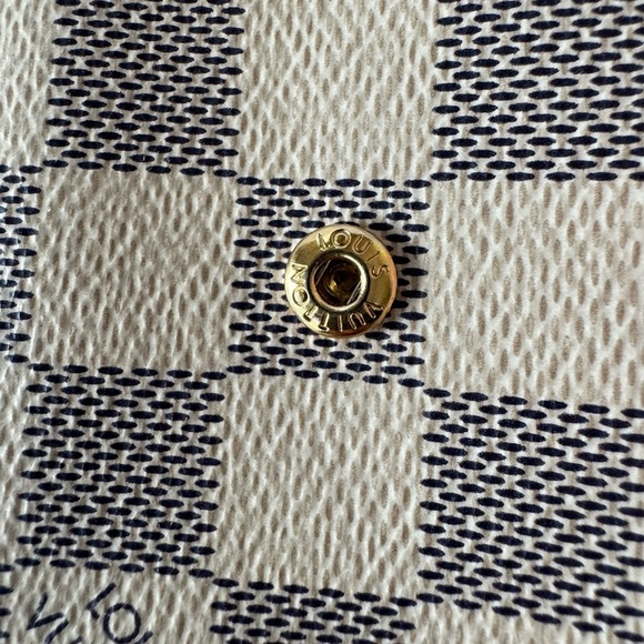 Louis Vuitton Porte feuille Victorine Damier Azur Rose Ballernia Wallet EUC - Picture 11 of 16